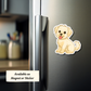 Custom Shorkie Dog Sticker - Cream | Personalized with Name