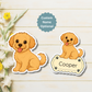 Custom Yorkiepoo Dog Magnet - Apricot | Personalized with Pet Name