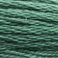 DMC #3815 Almond Green official colour swatch