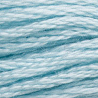 DMC #3761 Aquamarine Blue official colour swatch