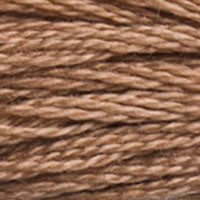 DMC #3863 Otter official colour swatch