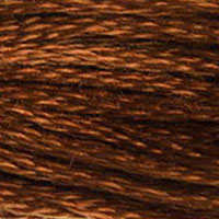 DMC #975 Weasel official colour swatch
