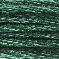 DMC #561 Cypress Green official colour swatch