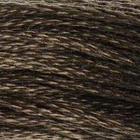 DMC #839 Root Brown official colour swatch