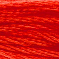 DMC #606 Bright Red official colour swatch