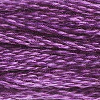 DMC #327 Dark Purple official colour swatch