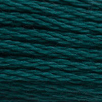 DMC #3808 Mallard official colour swatch