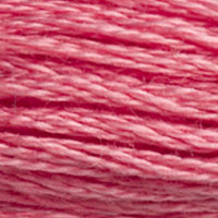 DMC #3833 Strawberry Sorbet official colour swatch