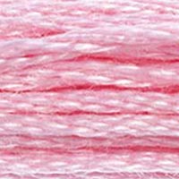 DMC #605 Rosebud official colour swatch