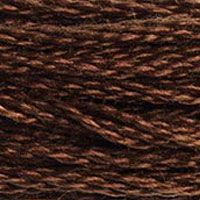 DMC #898 Metallic Ferret official colour swatch