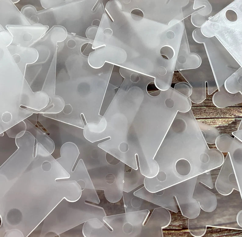 Bobines de broderie en plastique : organiseur de fil, rangement de fils et organisation de points de croix