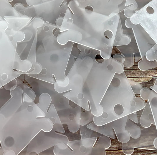 Bobines de broderie en plastique : organiseur de fil, rangement de fils et organisation de points de croix