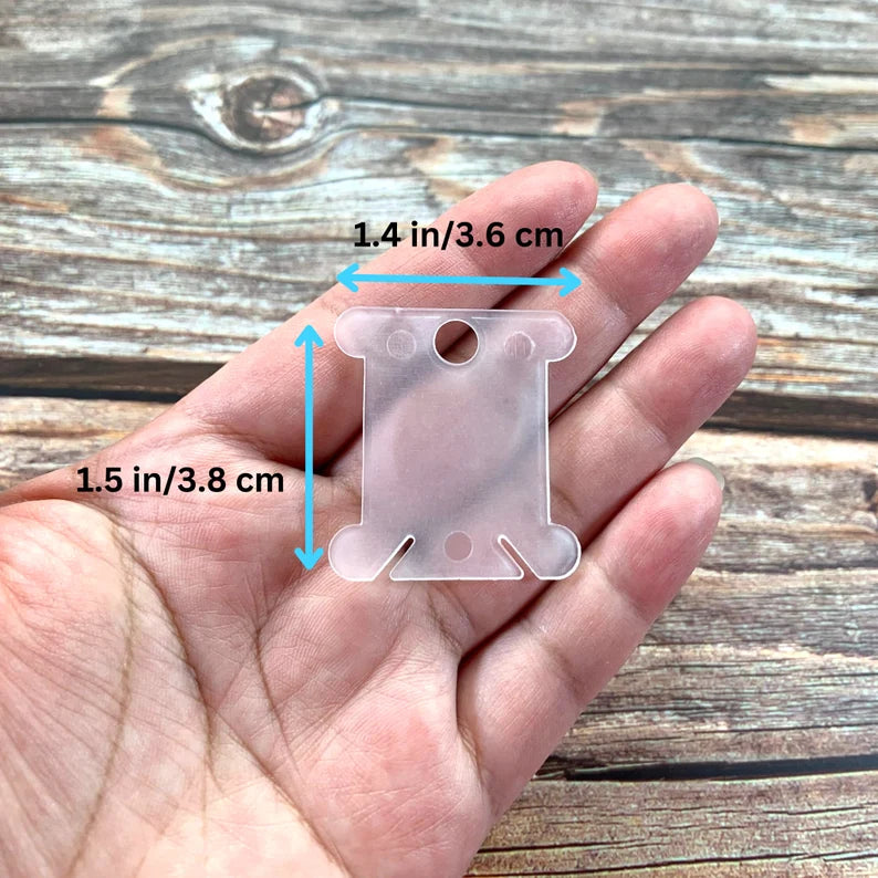 Bobines de broderie en plastique : organiseur de fil, rangement de fils et organisation de points de croix