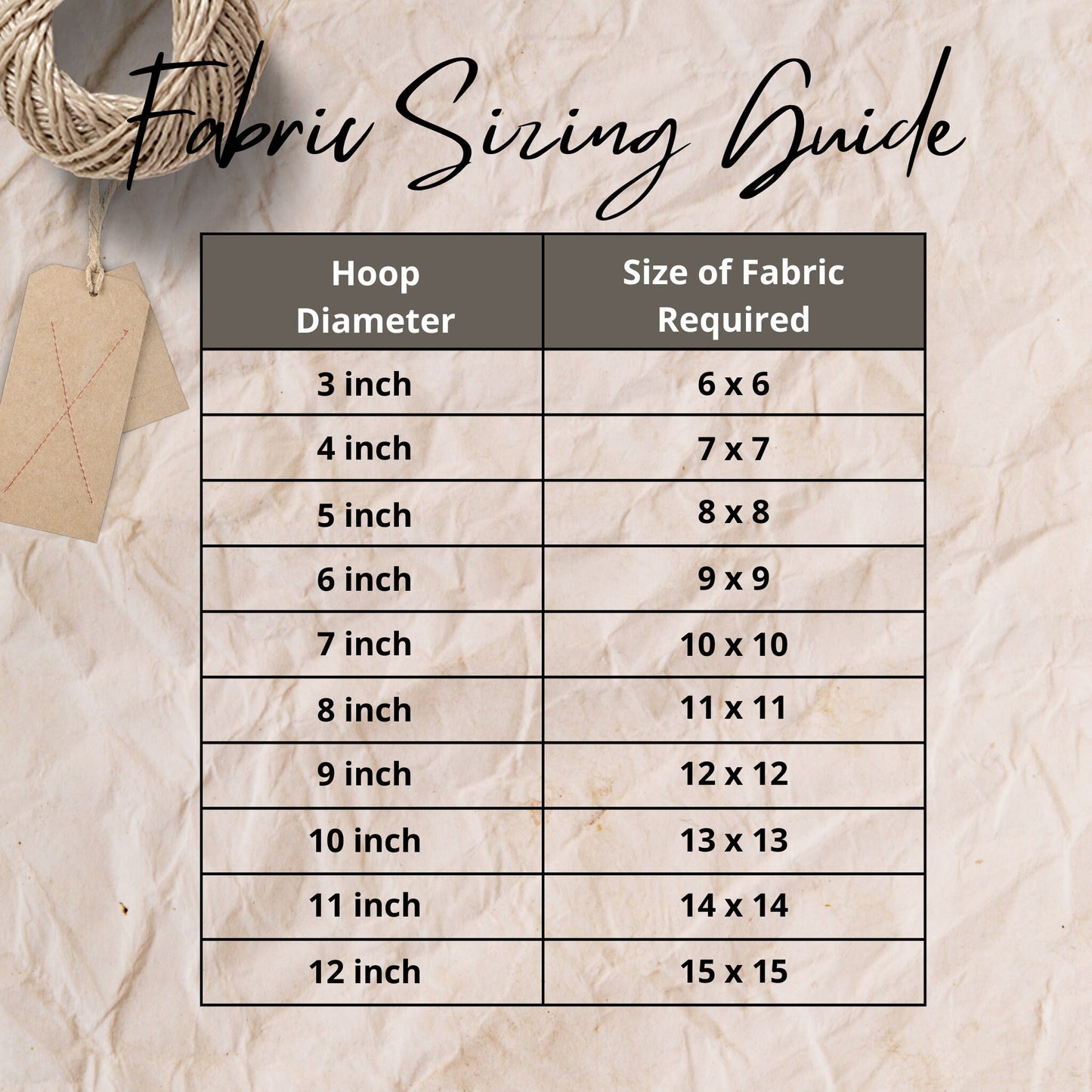 Toile Aida 16 fils pour point de croix - Plusieurs tailles disponibles