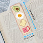 Avocado Breakfast Bookmark Kit – DIY Cross Stitch for Beginners