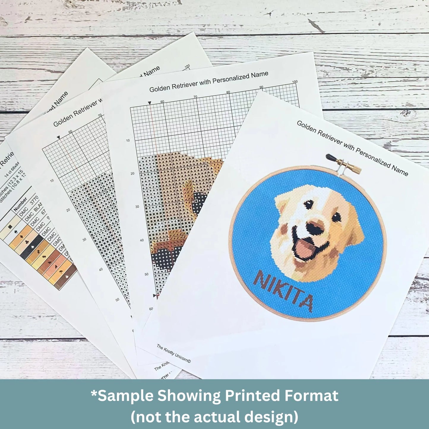 Modèle de bébé tigre – Aquarelle Safari Animal PDF Point de croix